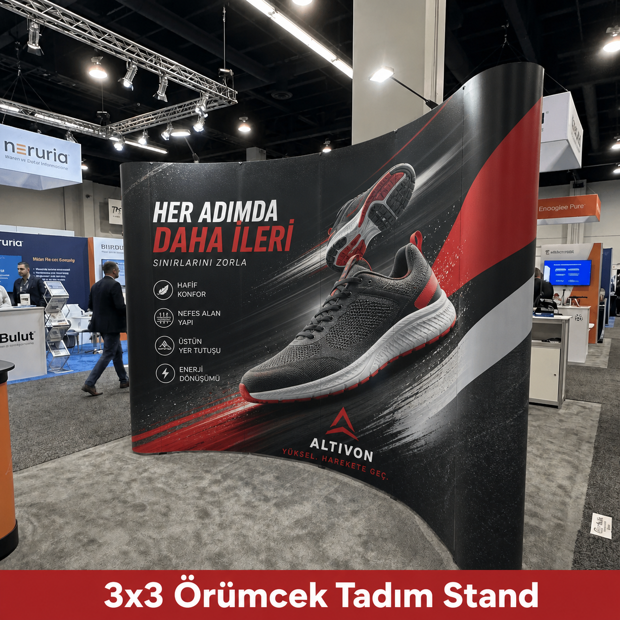3x3 Örümcek Tadım Stand