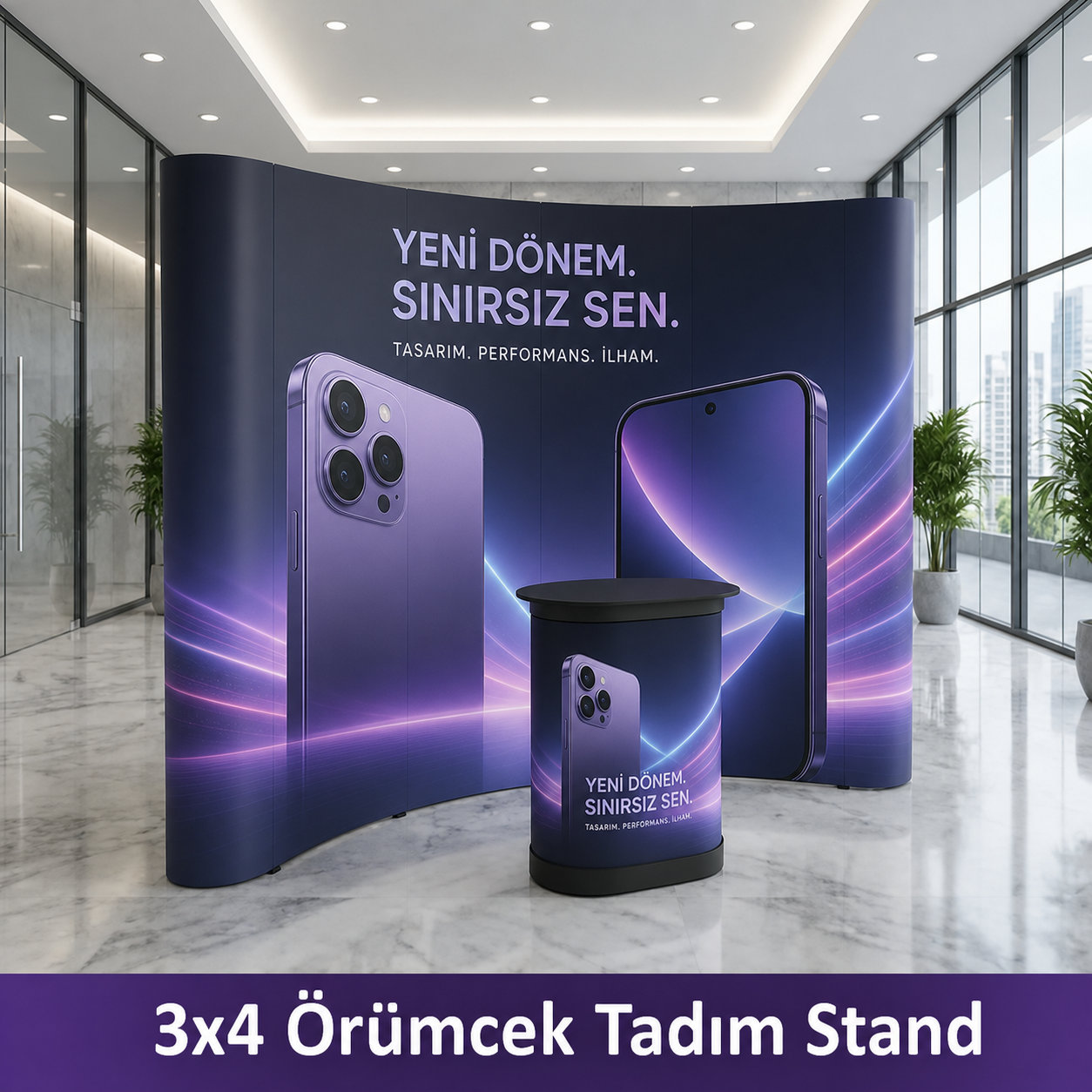 3x4 Örümcek Tadım Stand