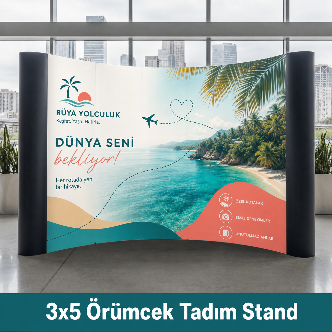 3x5 Örümcek Tadım Stand