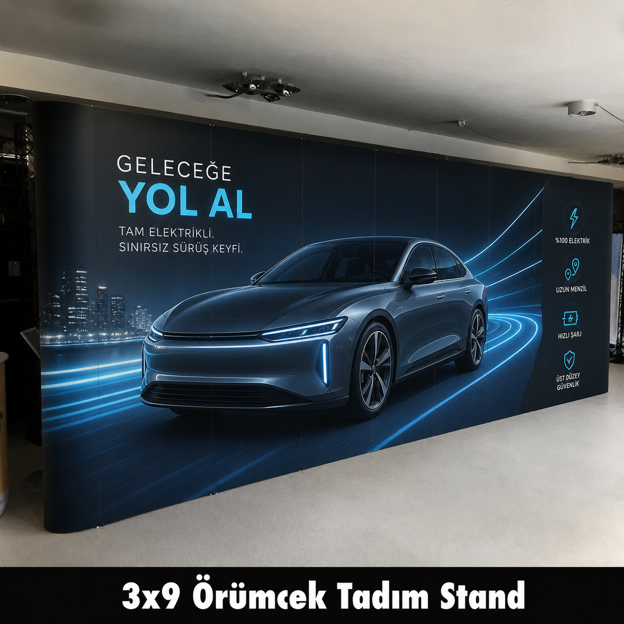 3x9 Örümcek Tadım Stand