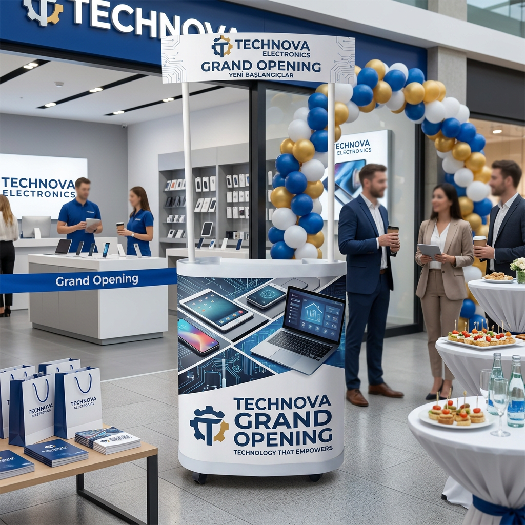 Açılış Promosyon Tadım Stand