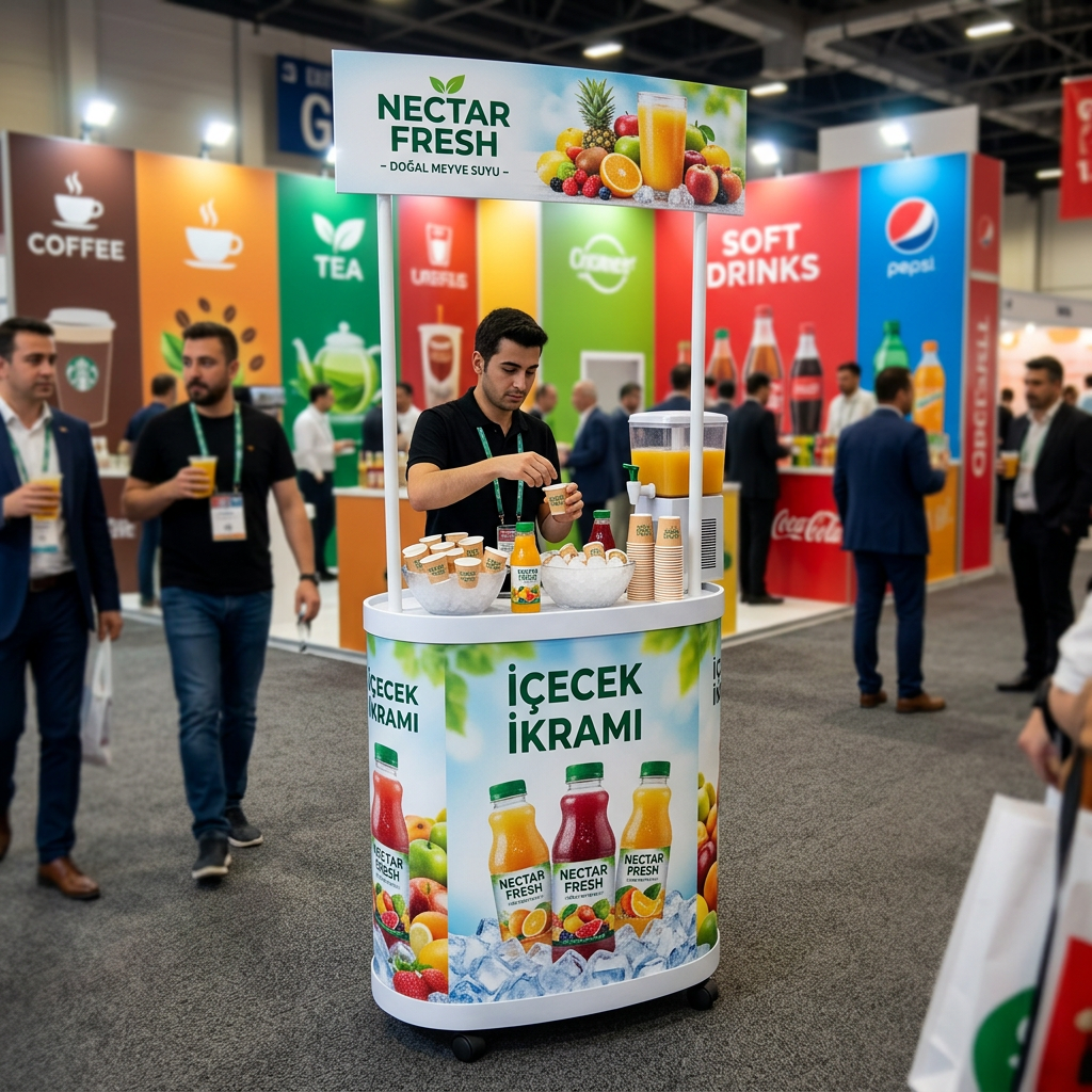 İçecek Oval Tadım Stand