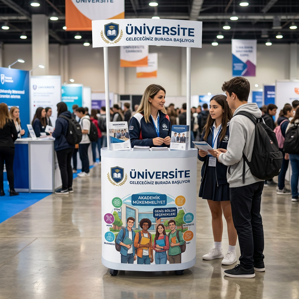 Üniversite Oval Tadım Stand